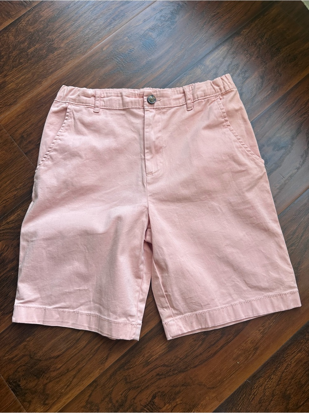 Carter's Light Pink Flat Front Chino Shorts